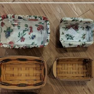 Longaberger 🍞1998 Baker's Bounty Baskets